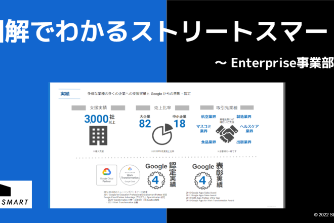 「ストリートスマートのEnterprise事業部ってどんなことしているの？」図解してみました！